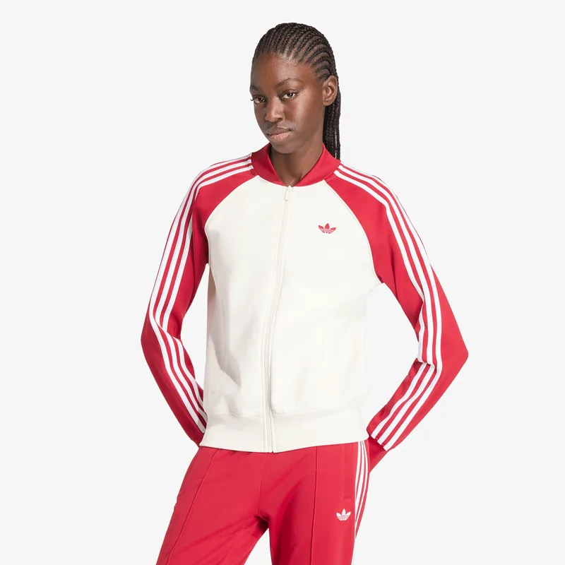 Φούτερ adidas Sst Tt Cloud White/ Team Victory Red/ White XL