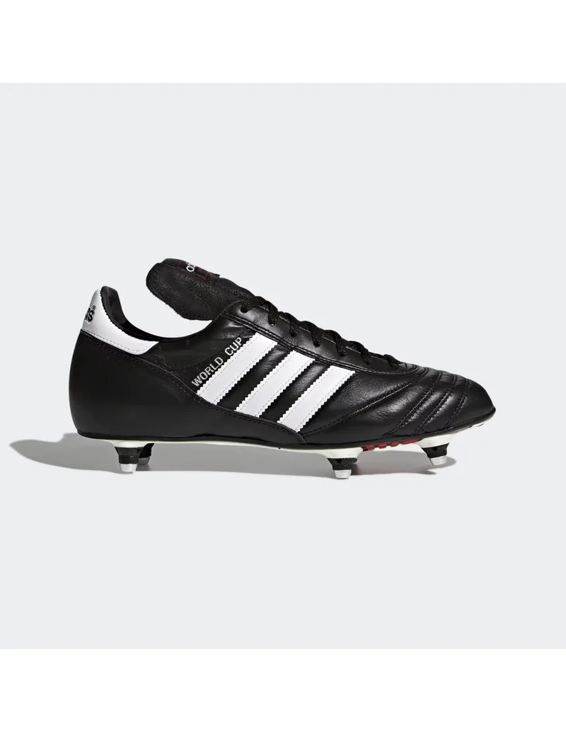 Adidas World Cup SG O11040 Χαμηλά Ποδοσφαιρικά Παπούτσια με Τάπες Black / Footwear White / None