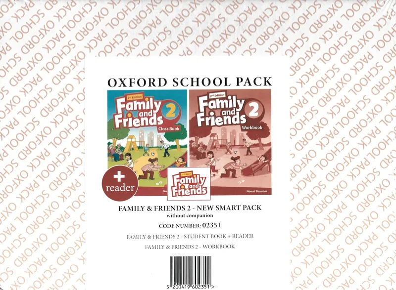 Oxford Family & Friends 2 New Smart Pack (Student Book + Reader + Workbook) (without Companion)