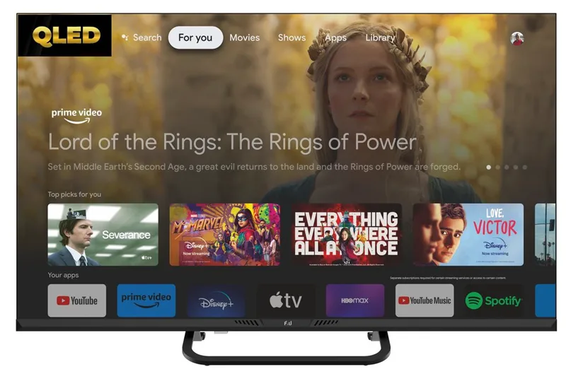 FU 43'' FLG43141QL FULL HD QLED GOOGLE 43141