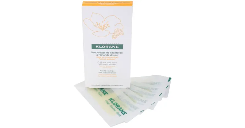 Small cold wax strips for face (small cold wax strips) 6 pcs