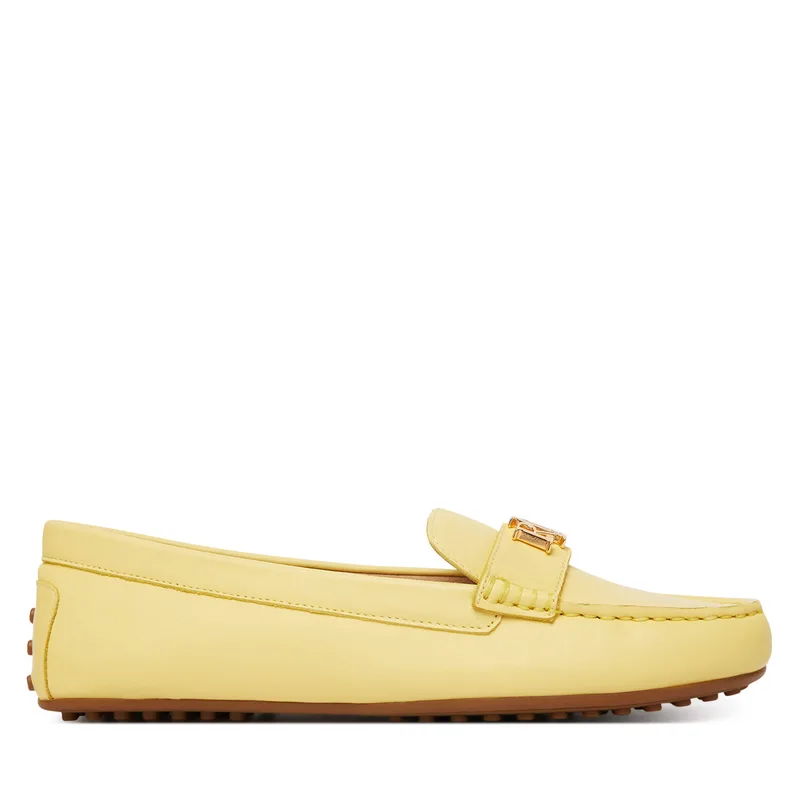 Μοκασίνια LAUREN RALPH LAUREN 802852847028 Κίτρινο
