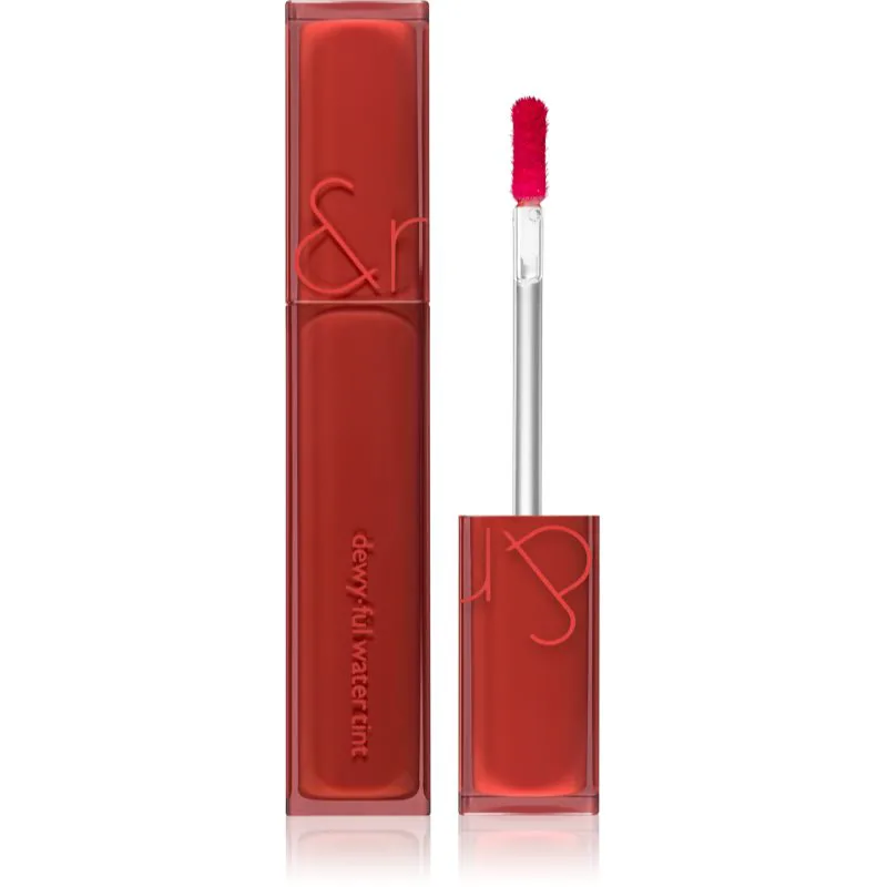 rom&nd Dewy Ful Water Tint λιπ γκλος μακράς διαρκείας απόχρωση #04 Chili Up 5 γρ
