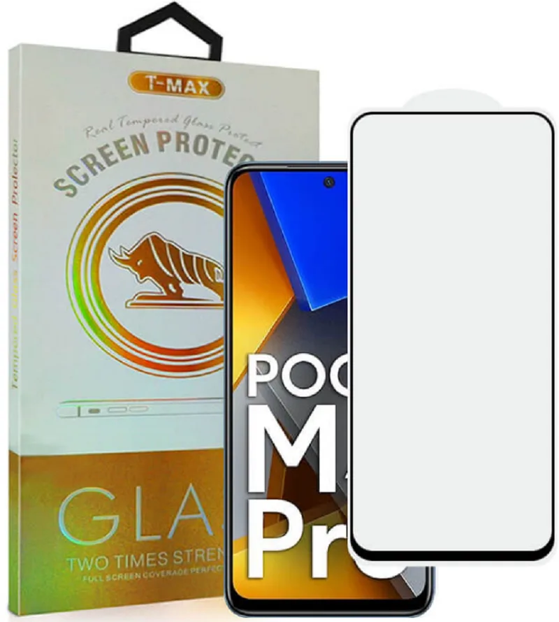 T-Max Premium 3D Tempered Glass Full Glue Fluid Despensing - Αντιχαρακτικό Γυαλί Οθόνης Xiaomi Poco M4 Pro 4G - Black (5206015013362)