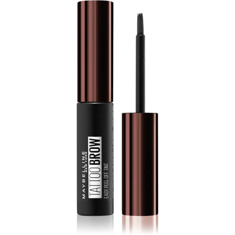 MAYBELLINE NEW YORK Tattoo Brow ημιμόνιμο τζελ φρυδιών απόχρωση Dark Brown 4.6 γρ
