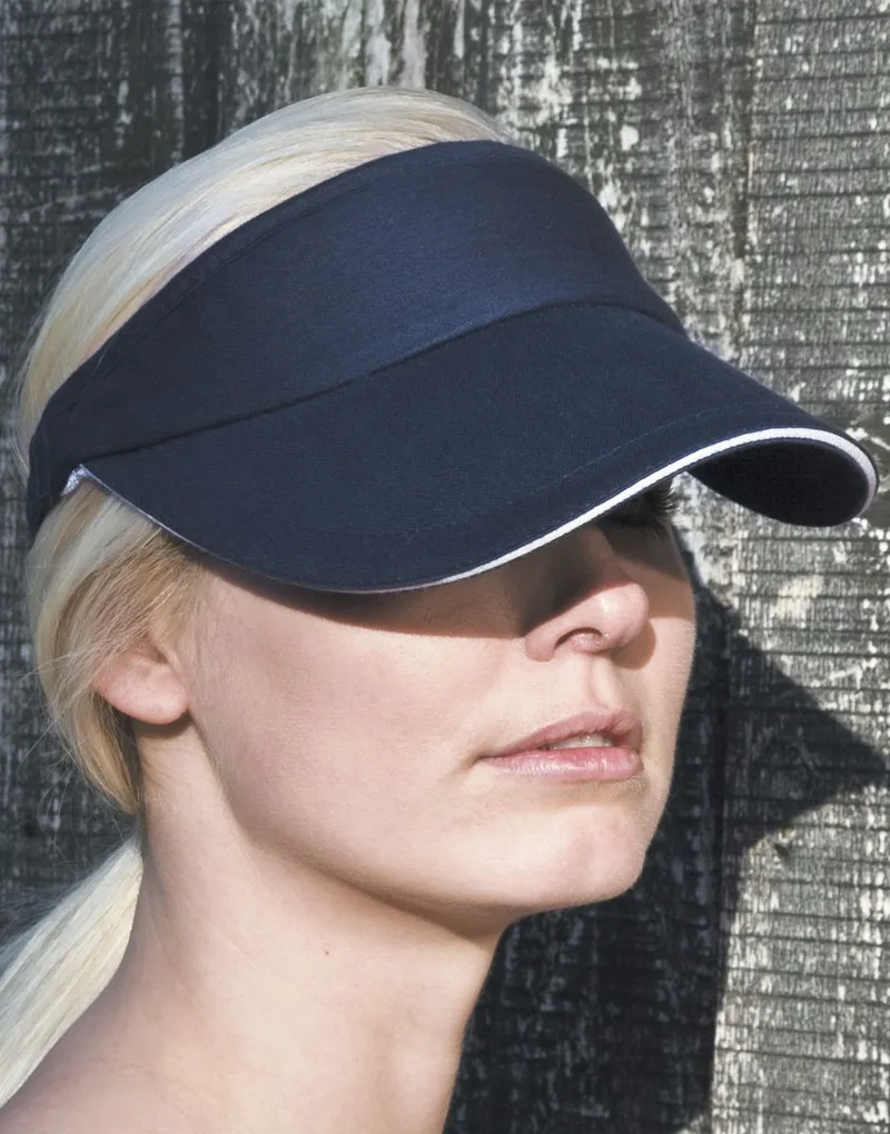 Καπέλο Sport Visor Result Caps RC048X Navy/White