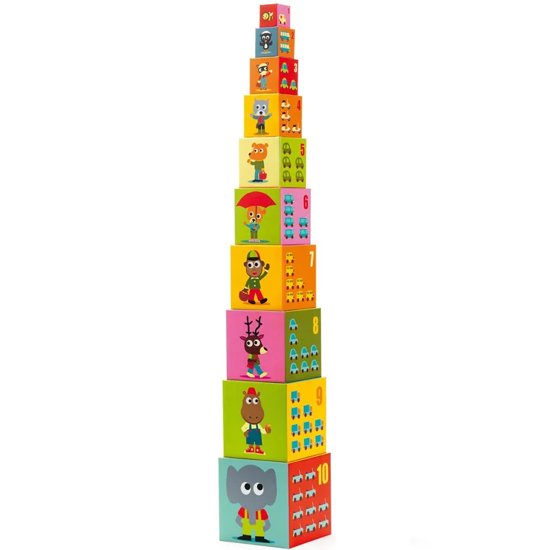 Εκπαιδευτικό Παιχνίδι Djeco 8508 Tower Vehicles