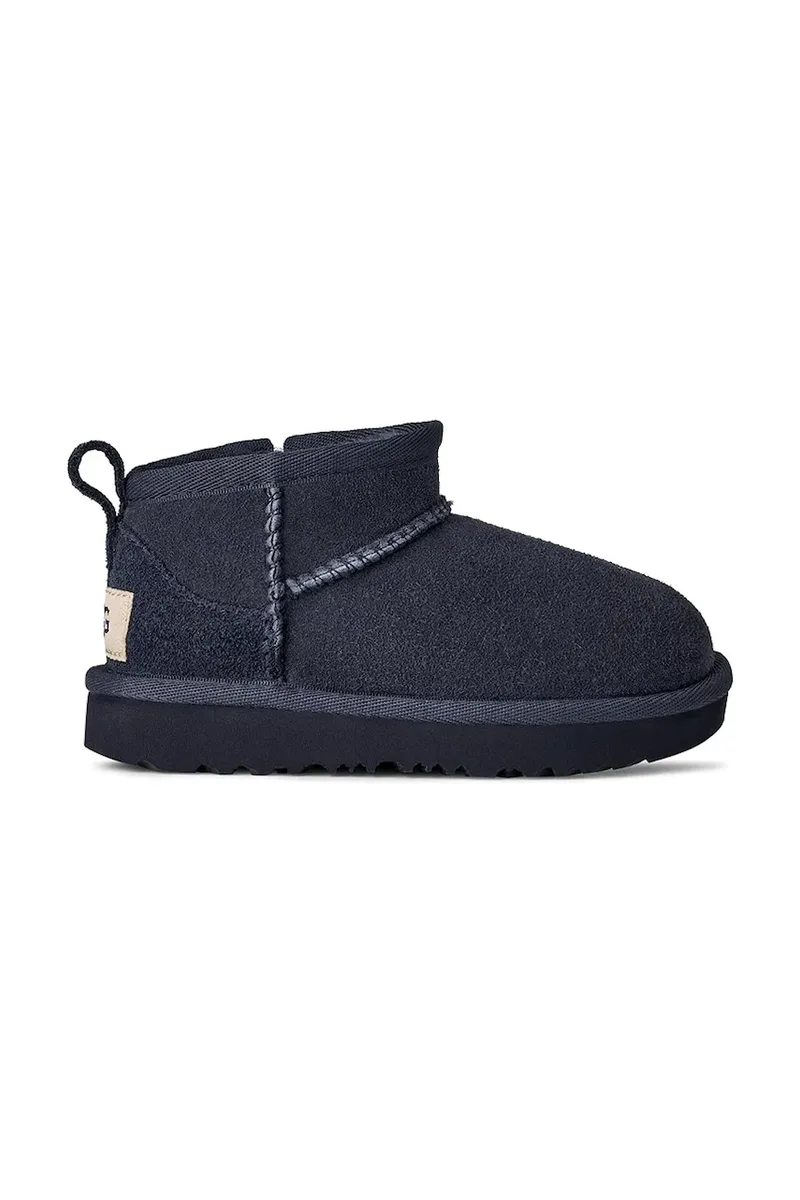 Μπότες χιονιού σουέτ για παιδιά UGG T CLASSIC ULTRA MINI