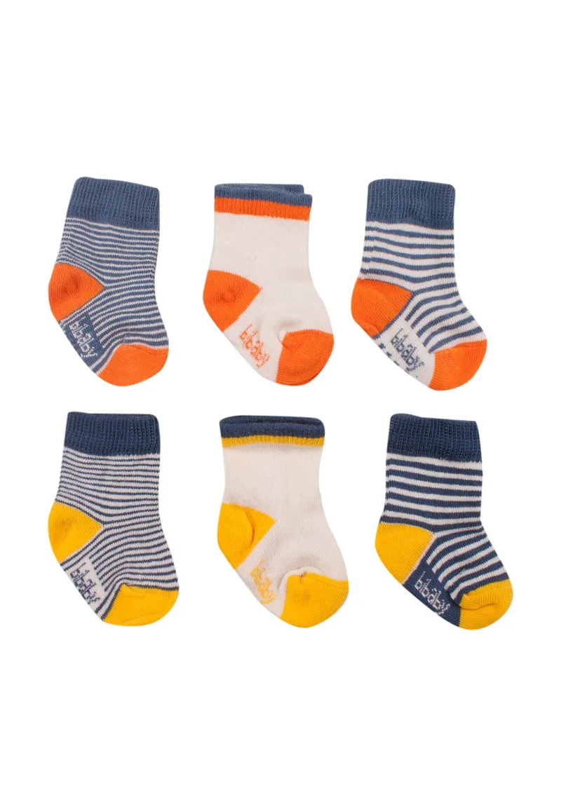 Κάλτσες Bebe Colored Stripes 6 Τεμ. 68110BI