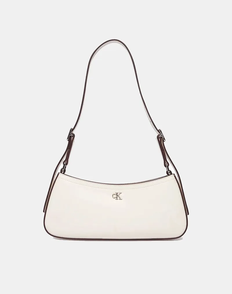 CALVIN KLEIN JEANS CK SMALL SHOULDER BAG LV04F3170G-4LX Cream