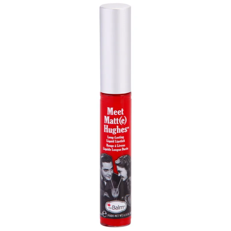 theBalm Meet Matt(e) Hughes Long Lasting Liquid Lipstick μακράς διαρκείας ρευστό κραγιόν απόχρωση Devoted 7.4 ml