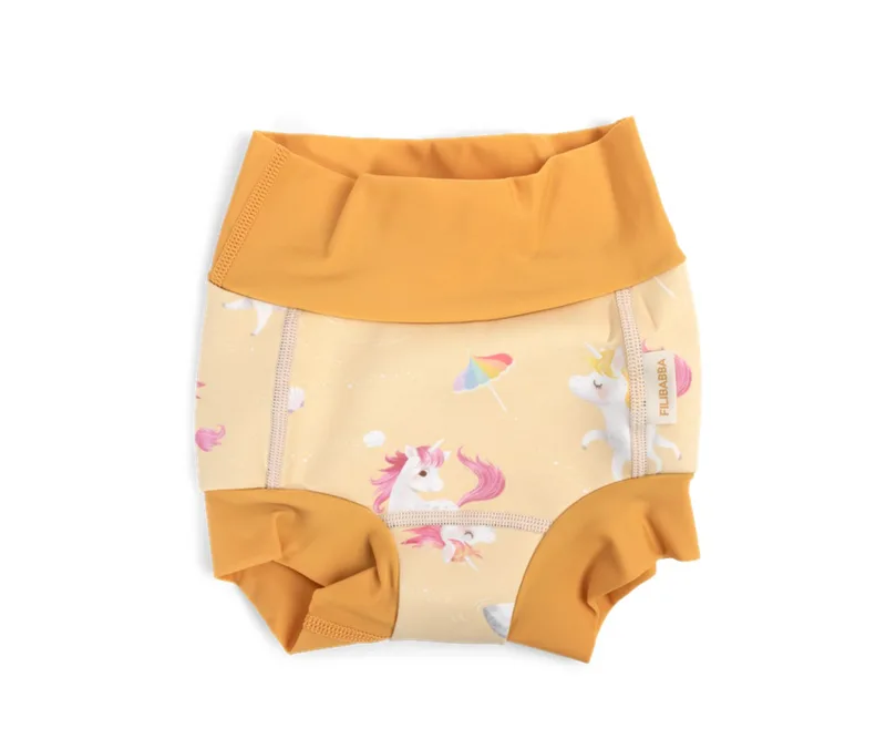 Filibabba Lucca Baby Swim Pants - Unicorn Shores