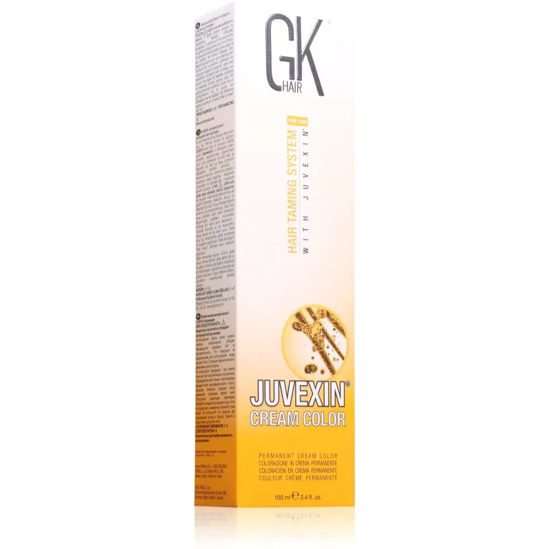 GK Hair Pro Line Hair Taming System Permanent Cream Color κρέμα βαφής για τα μαλλιά για επαγγελματική χρήση 8.1 Light Ash Blonde 100 ml