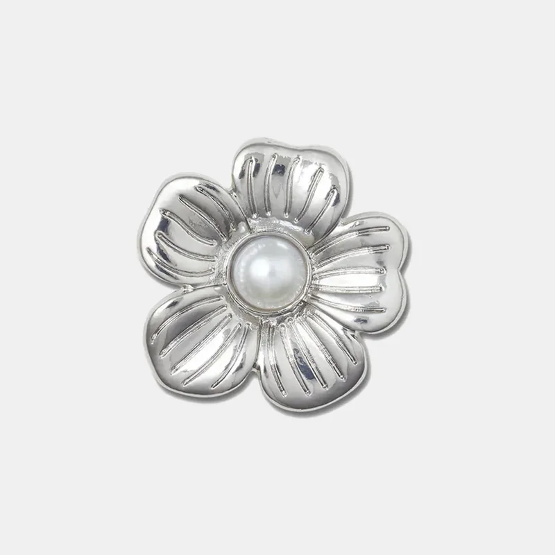 Crocs Silver Daisy διακοσμητικό Jibbitz (9000262342_7386)