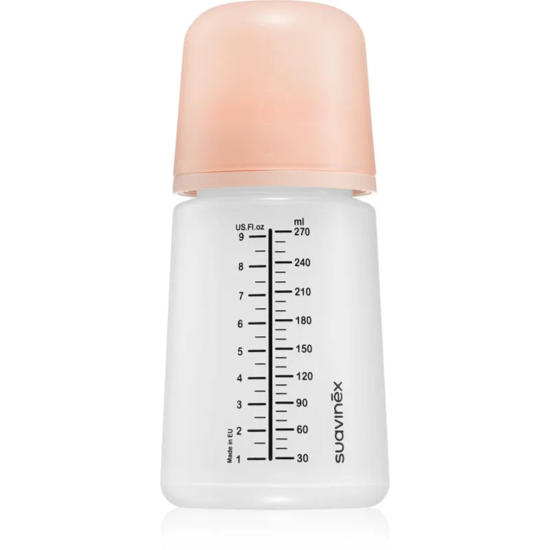 Suavinex Zero Zero M μπιμπερό κατά των κολικών M Medium Flow 3 m+ 270 ml