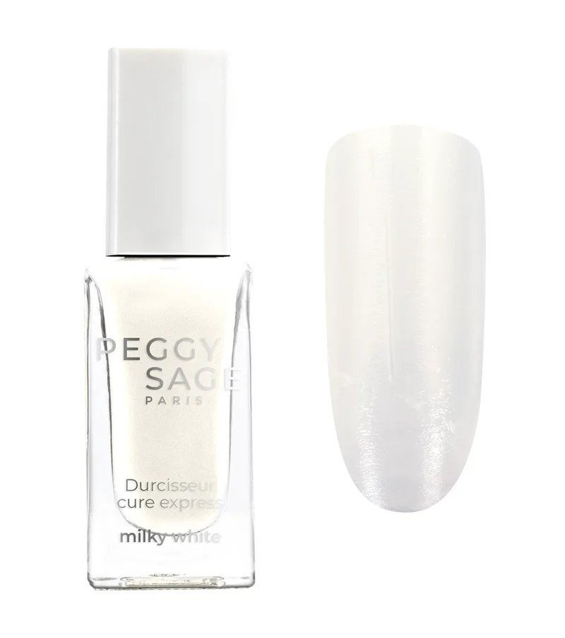 Peggy Sage - Cure Express Νail Ηardener - Milky White (11ml)