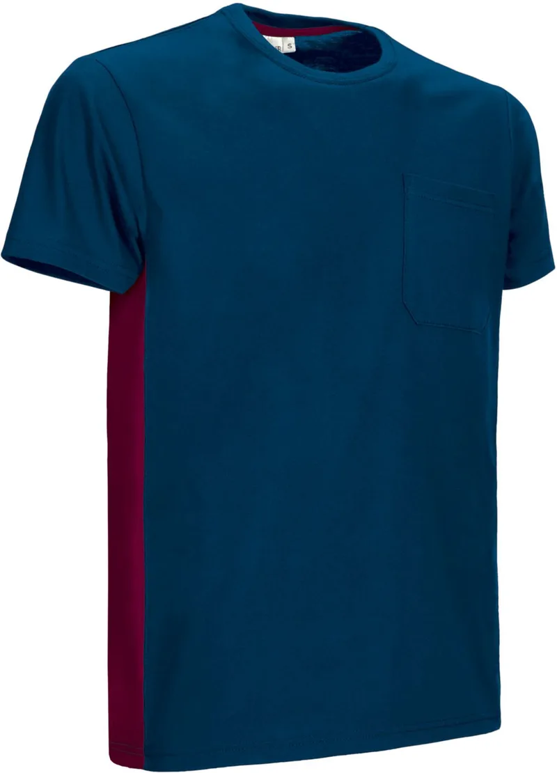 T-Shirt THUNDER Valento CAVATHUMT Orion Navy Blue-Mahogany Garnet