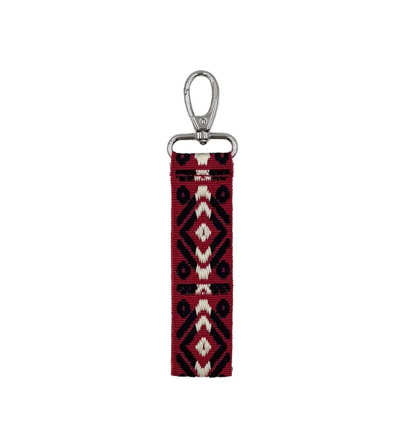 Rain Lab Ethnic Keychain - Bordeaux XL