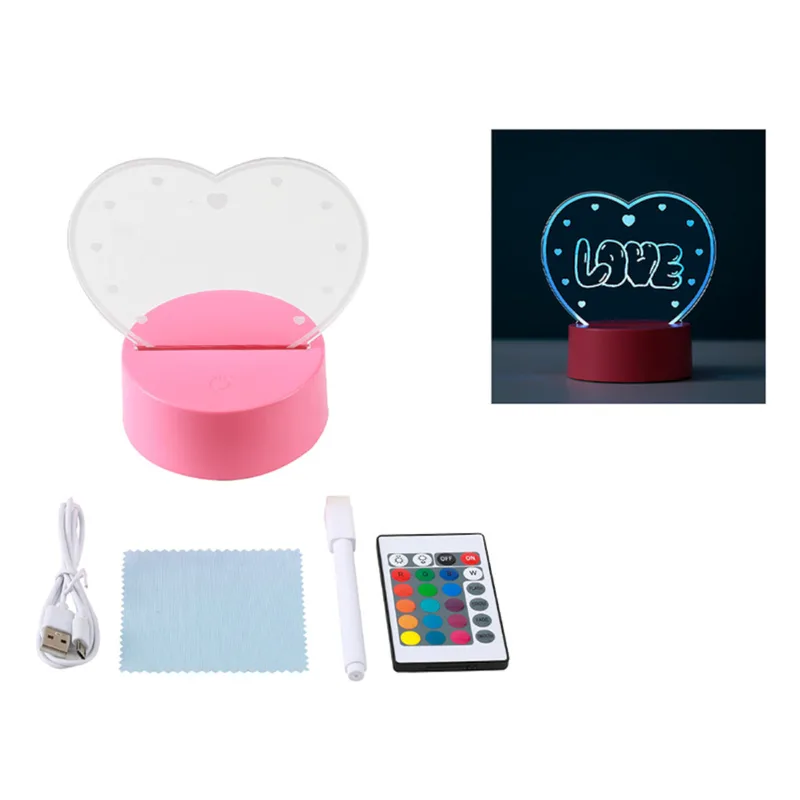 Πίνακας i-Total Led Light with Pen Heart XL2330H