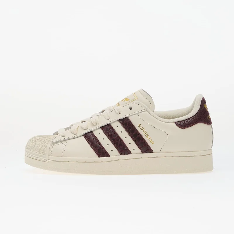 Sneakers adidas Superstar II Off White/ Maroon/ Χρυσό Met. EUR 40
