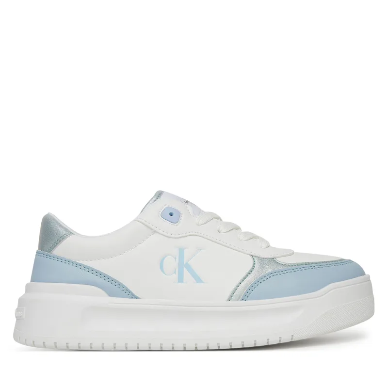 Αθλητικά Calvin Klein Jeans Low Cut Lace-Up V3A9-82020-1355 Λευκό