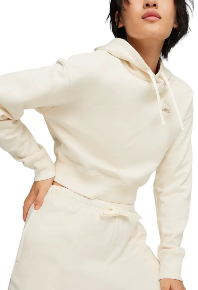 Μπλούζα Μακρυμάνικη Puma Better Classics Cropped Hoodie 624229-99 Γυναικείο