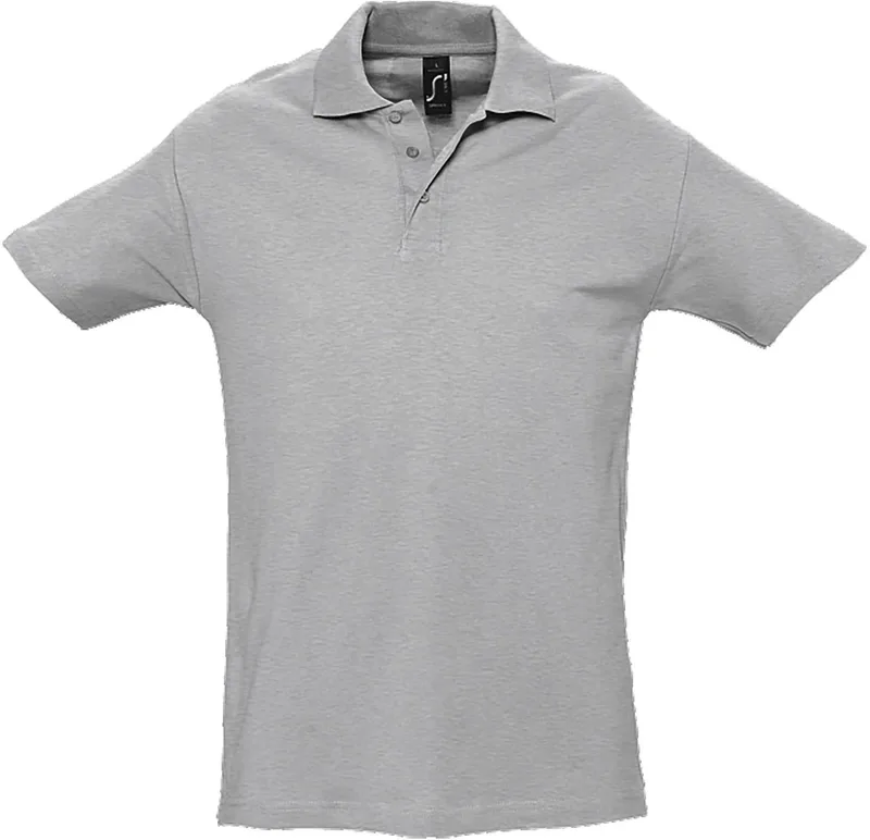 Ανδρικό πόλο πικέ Spring II SOLS 11362 Grey Melange