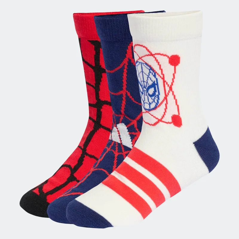 adidas Marvel Spider-Man Kid's Socks x 3