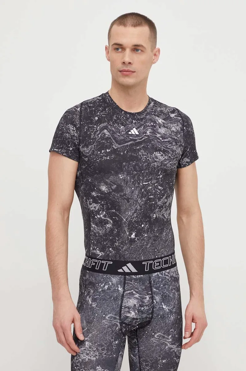 Μπλουζάκι προπόνησης adidas Performance Techfit Shadow Original Techfit