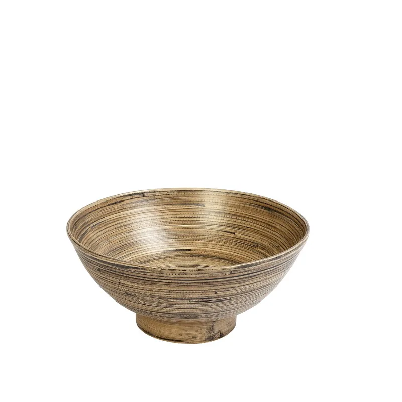 Μπωλ Σερβιρίσματος Bamboo Bali 25x15εκ. ESPIEL BAB113 (Υλικό: Bamboo) - ESPIEL - BAB113