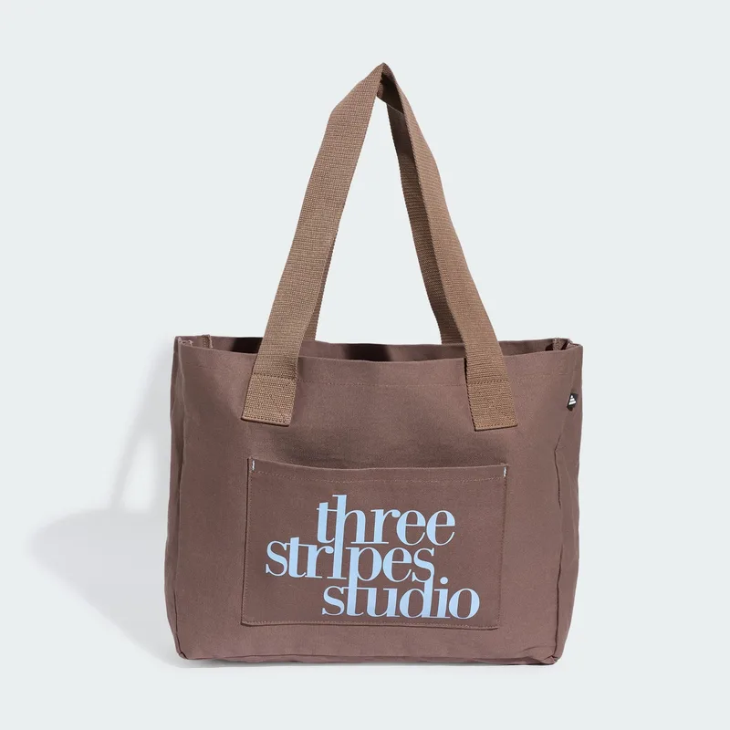 adidas W Three Stripes Studio Canvas Tote Bag (9000280836_95069)