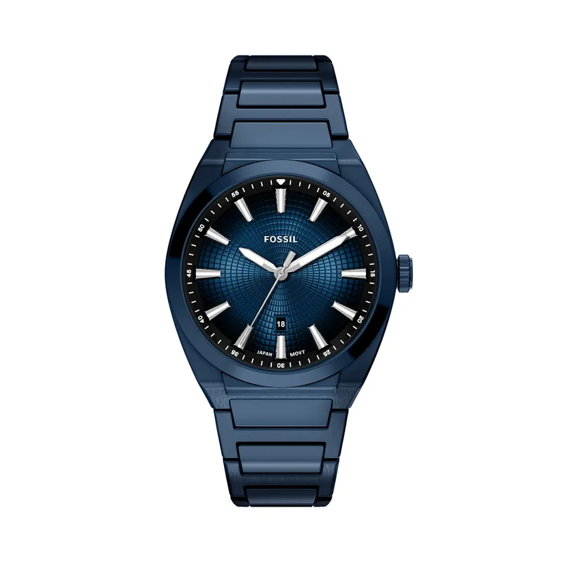 Ρολόι Fossil Everett FS6169 Σκούρο μπλε