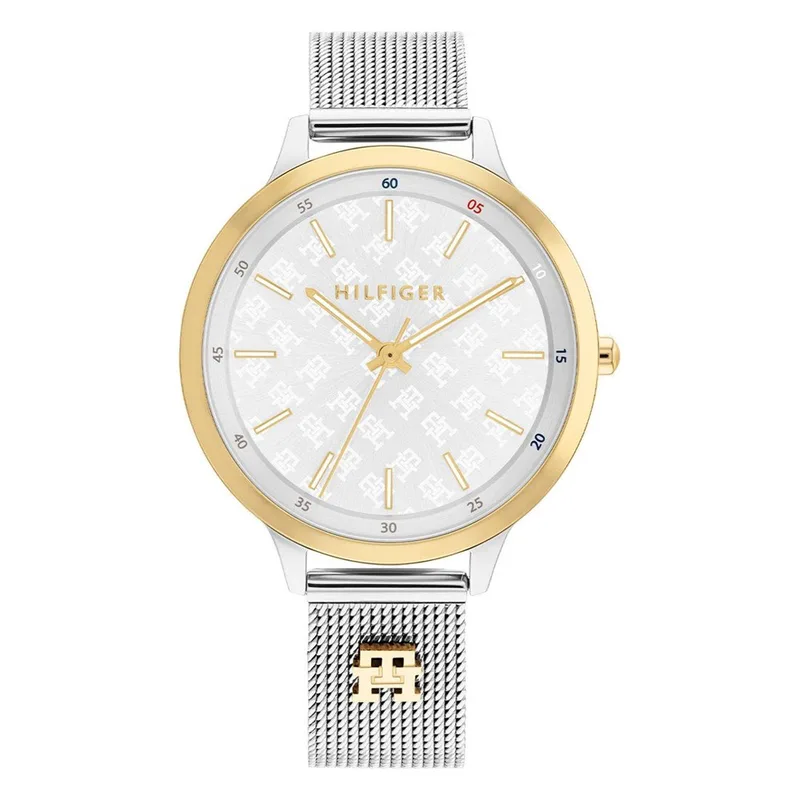 TOMMY HILFIGER Iris Two Tone Stainless Steel Mesh Bracelet 1782586