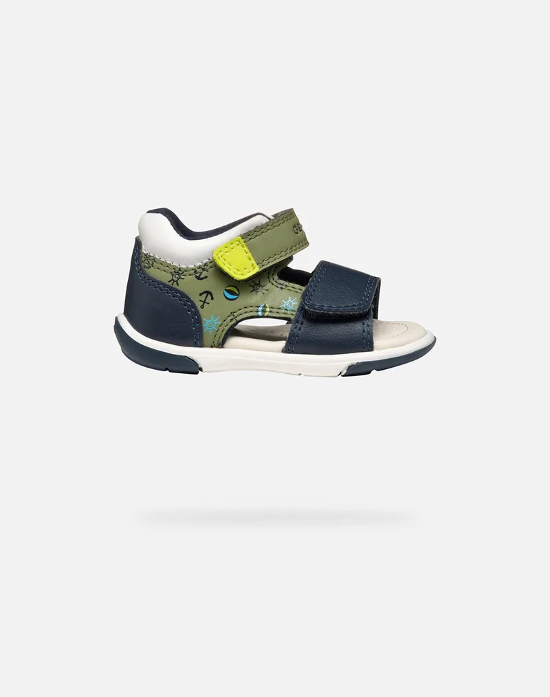 GEOX B SANDAL ZAPITO A - GBK+PR.GBK B556EA05404CE3F4-CE3F4 Multi