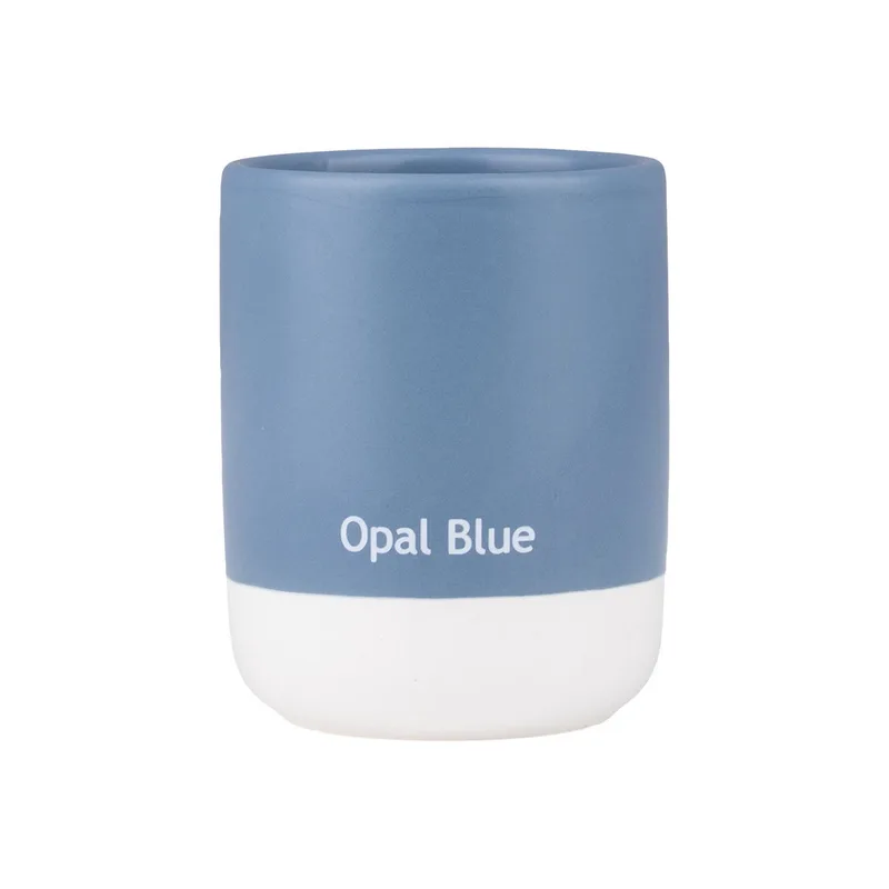 Ποτηροθήκη Μπάνιου (Φ8x10) Estia Opal Blue 02-40185
