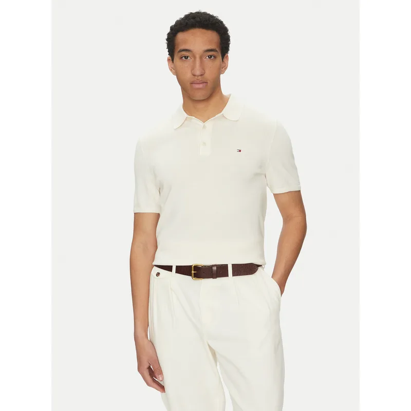Tommy Hilfiger Polo Essential MW0MW37396 Μπεζ Regular Fit