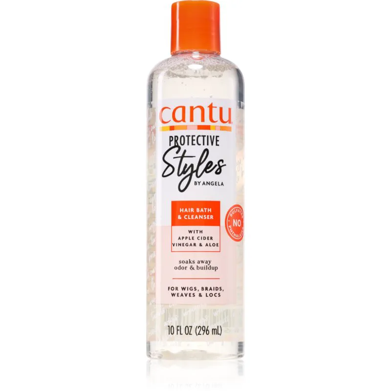 CANTU Protective Styles By Angela Hair Bath ενυδατικό και προστατευτικό σαμπουάν 296 ml