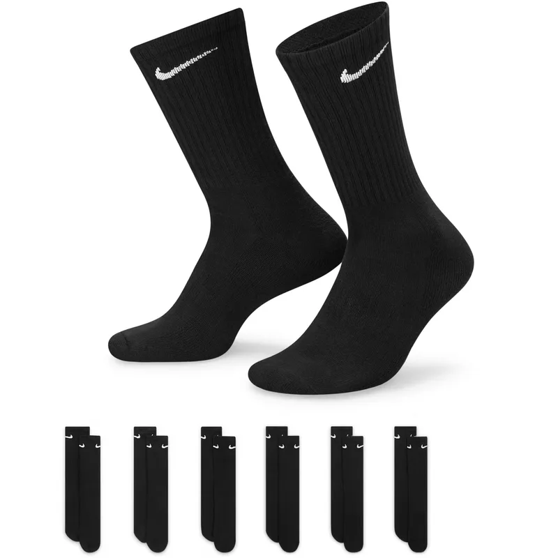 Παιδικές Κάλτσες Nike Everyday Cushioned Crew Socks x 6