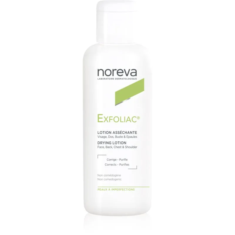 Noreva Exfoliac Drying Lotion τοπική φροντίδα κατά της ακμής 125 ml
