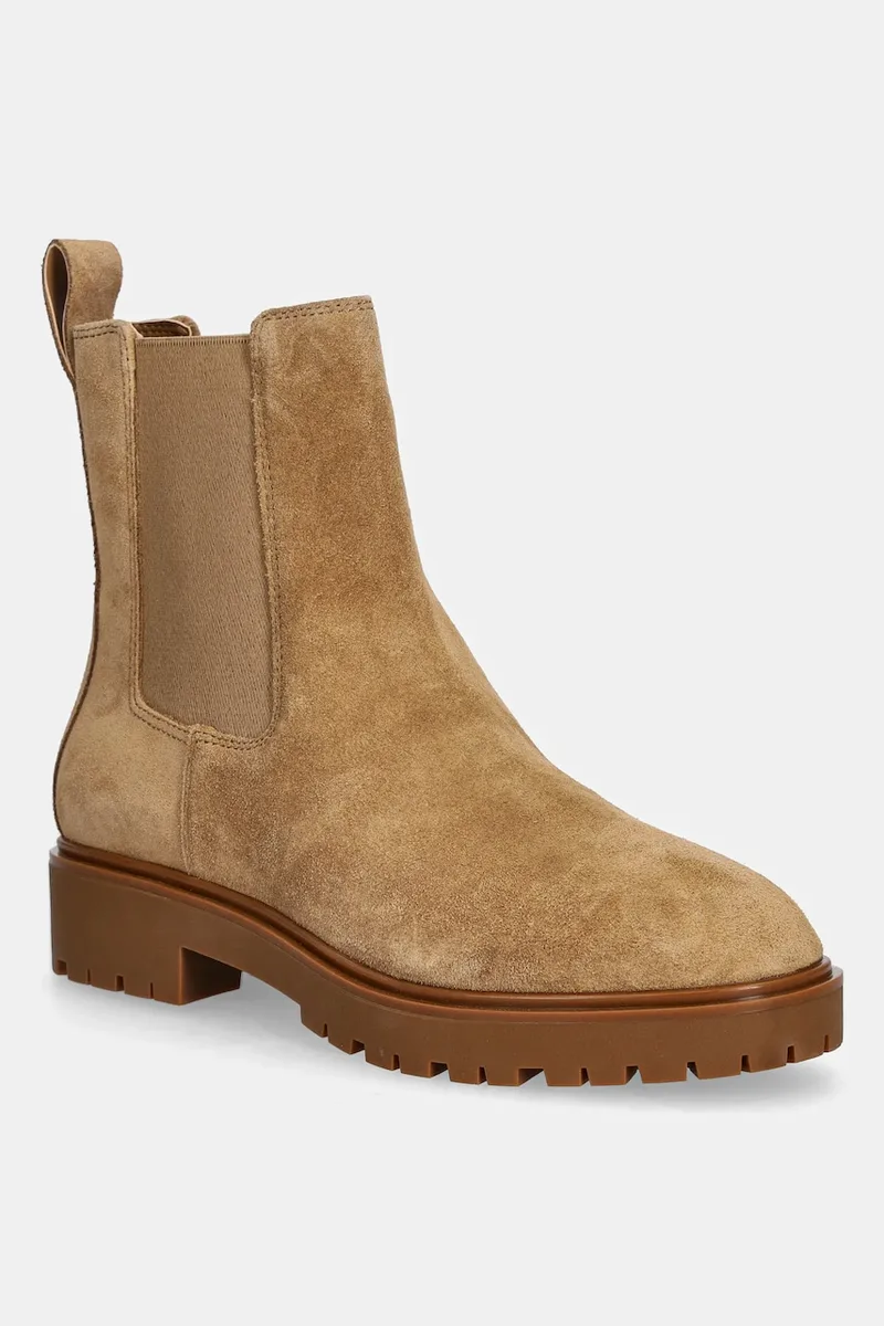 Σουέτ μπότες τσέλσι Lauren Ralph Lauren Allyson
