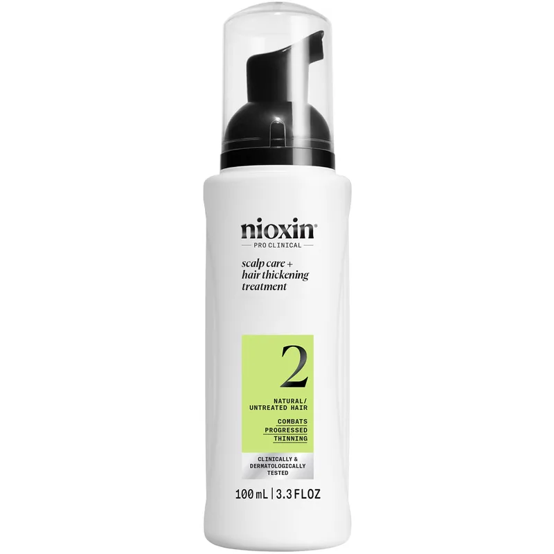Nioxin Scalp & Hair Thickening Treatment Serum System 2 Ορός για Φυσικά Μαλλιά με Προοδευτική Αραίωση 100ml