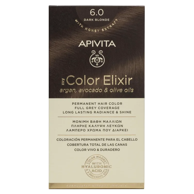 APIVITA My Color Elixir 6.0 Ξανθό Σκούρο 50ml