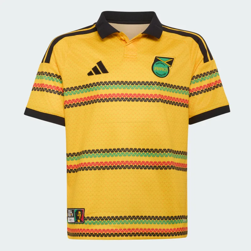 adidas Εθνική Τζαμάικας x Bob Marley 2026 Home Παιδική Ποδοσφαιρική Φανέλα (9000274344_75594)