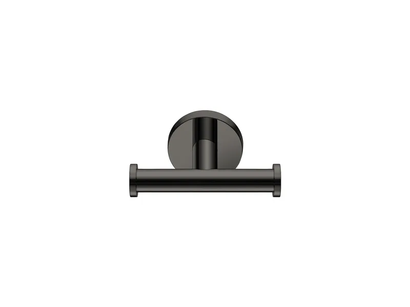 Διπλό Άγκιστρο Sanco 121218-PVD-05PL PVD Gun Metal Polished