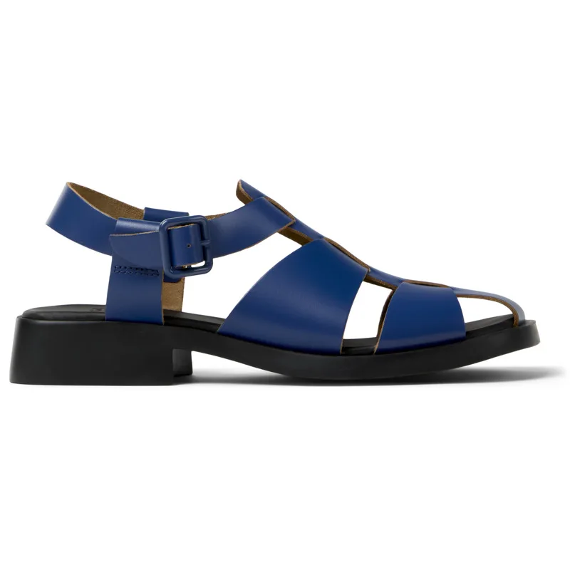 CAMPER Dana - Πέδιλα Για Γυναικεία - Μπλε, Μέγεθος 38, Smooth leather