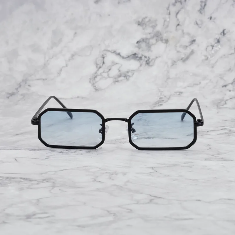 MURPHY 47EP11M - MURPHY - MATT BLACK - GRADIENT BLUE Sunglasses | Matt Black | Gradient Blue Shades | Explicit Poets Sunglasses