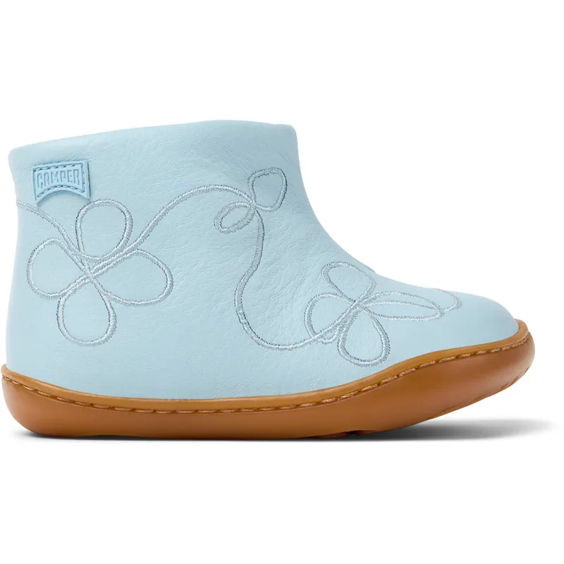 CAMPER Twins - Μπότες Για Firstwalkers - Μπλε, Μέγεθος 24, Smooth leather