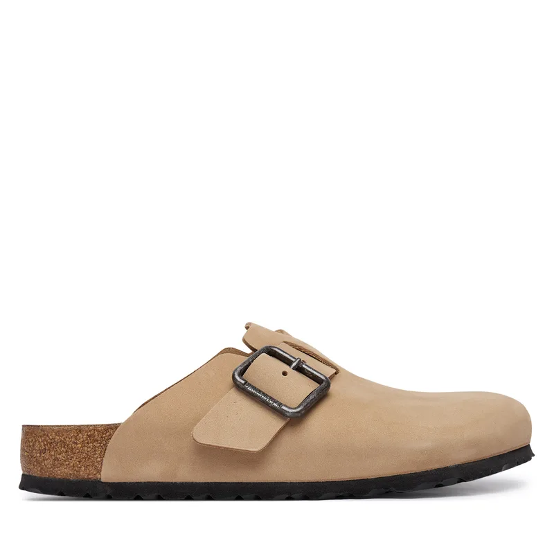 Παντόφλες Birkenstock Boston Wire Buckle 1031584 Μπεζ