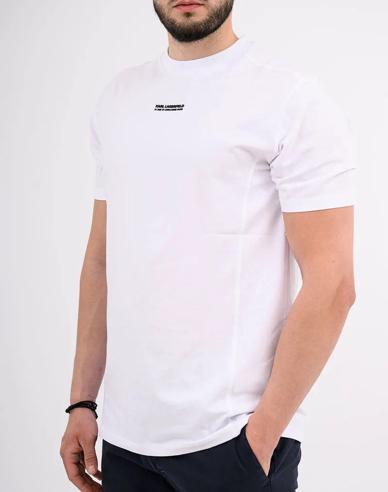 KARL LAGERFELD T-SHIRT CREWNECK 755042-561221-10 White