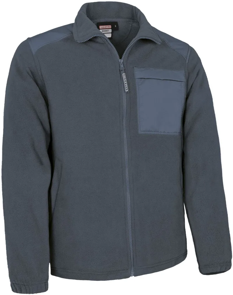 Μπουφάν Fleece BASSET Valento CQVABASGP Cement Grey